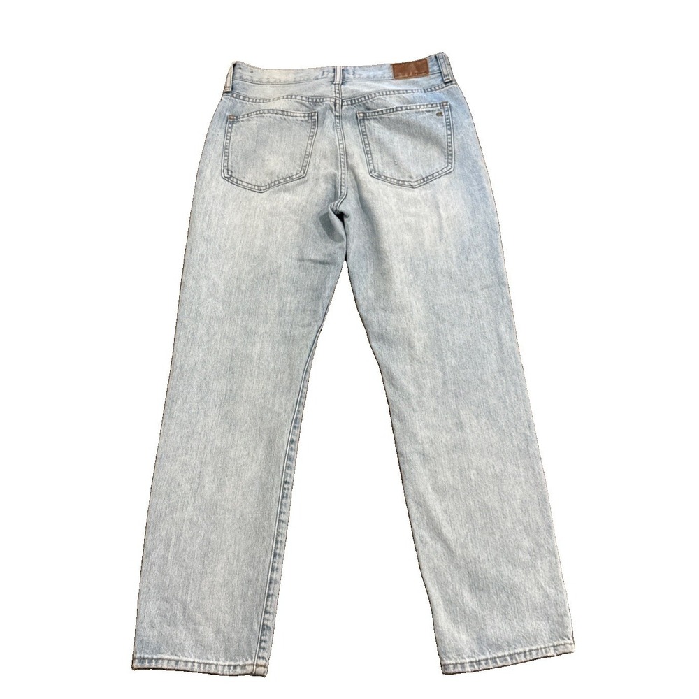 Madewell Light Wash Perfect Vintage Jeans Women's Waist 28 Straight Leg Preppy
